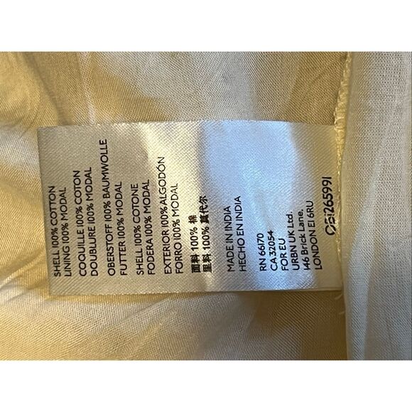 Free people Small Mended With Scarves Mini Dress tunic boho hippie festival - Picture 9 of 10